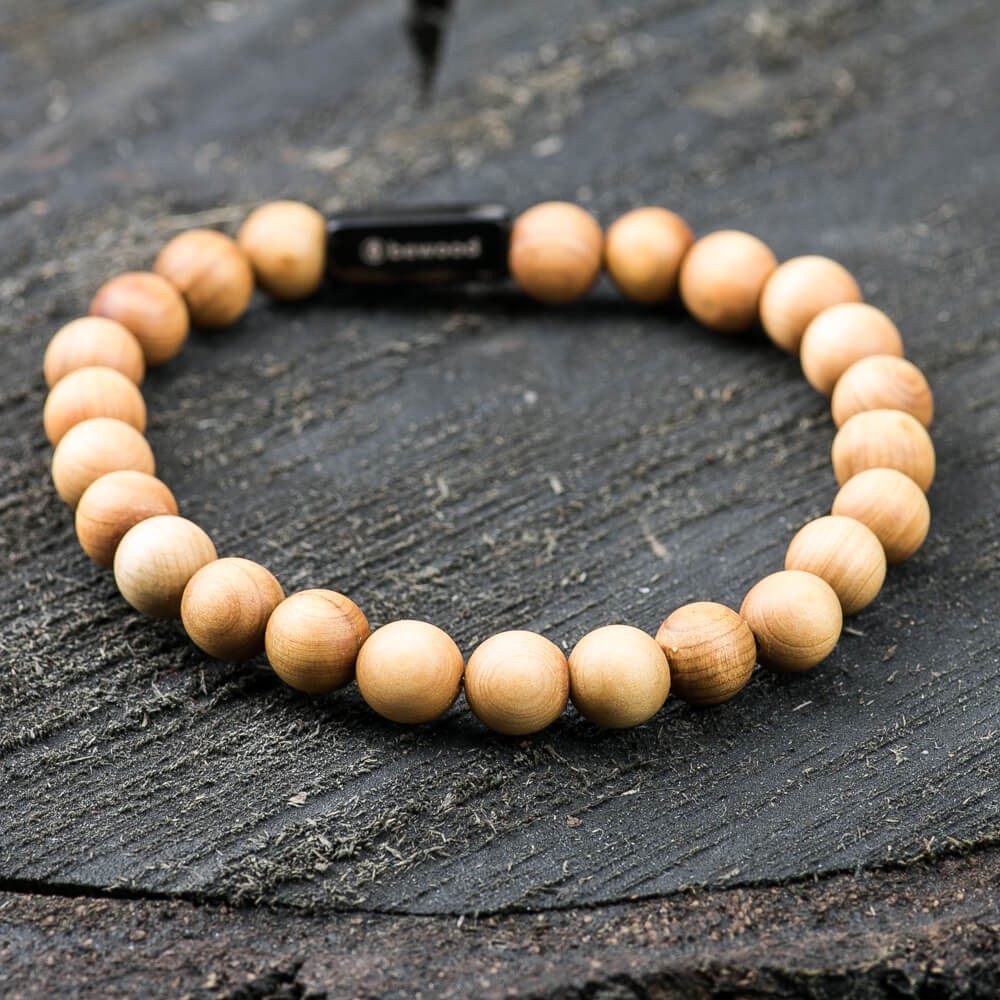 Bransoletka z koralików - Bewood Beads - Beige (1)
