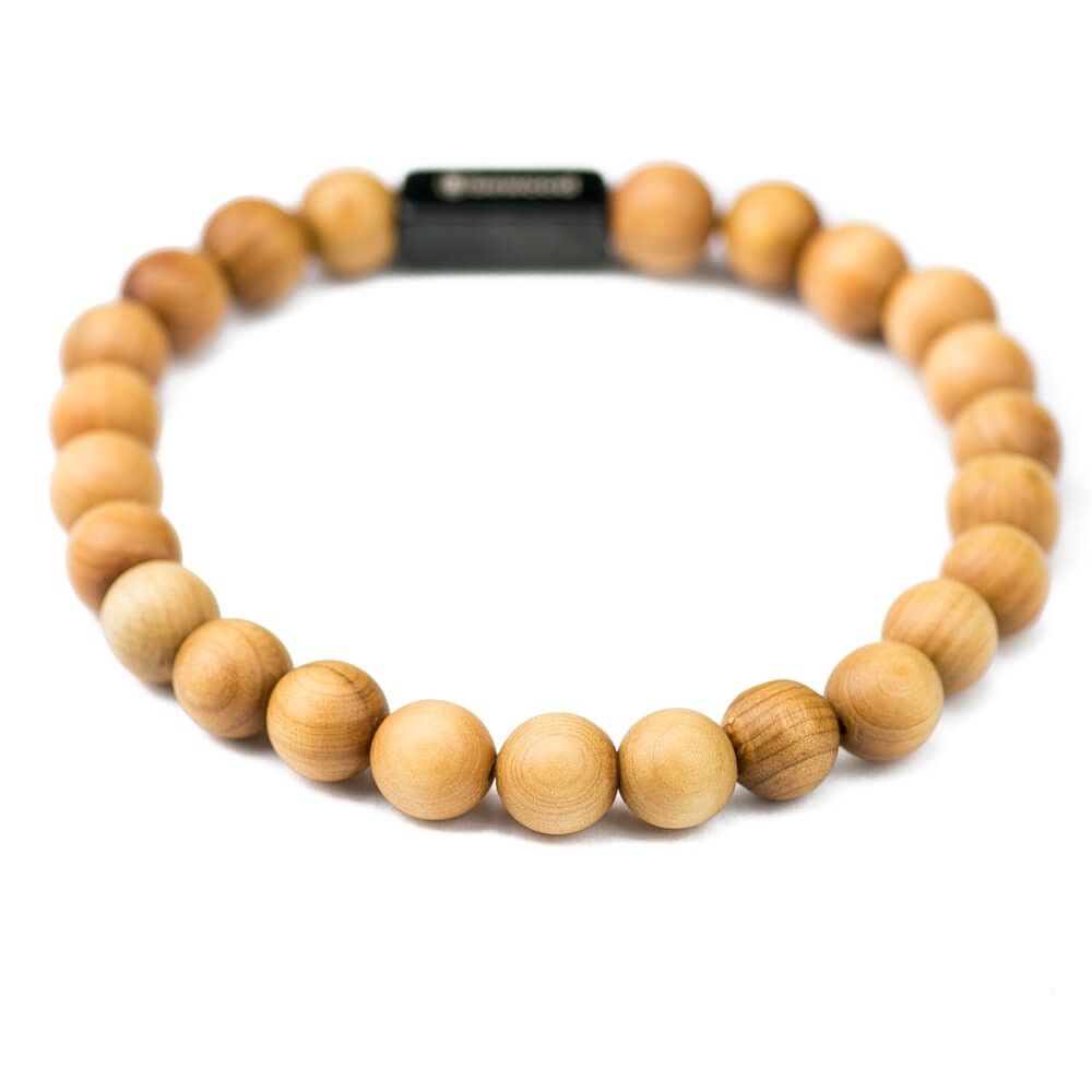 Bransoletka z koralików - Bewood Beads - Beige (3)