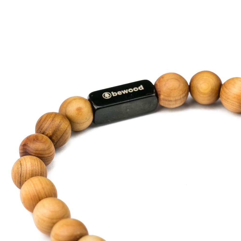 Bransoletka z koralików - Bewood Beads - Beige (4)