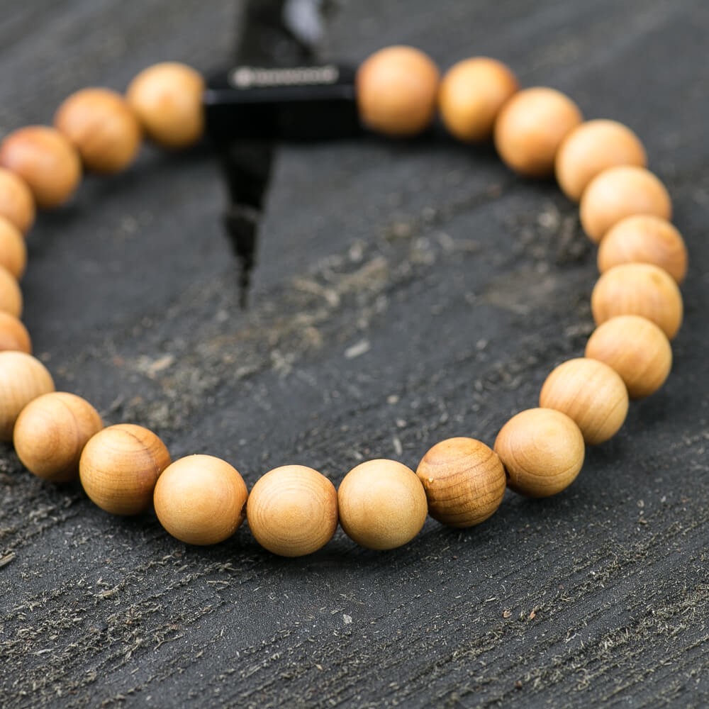 Bransoletka z koralików - Bewood Beads - Beige (5)