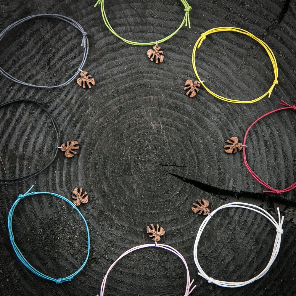Bracelet Simple Monstera (3)