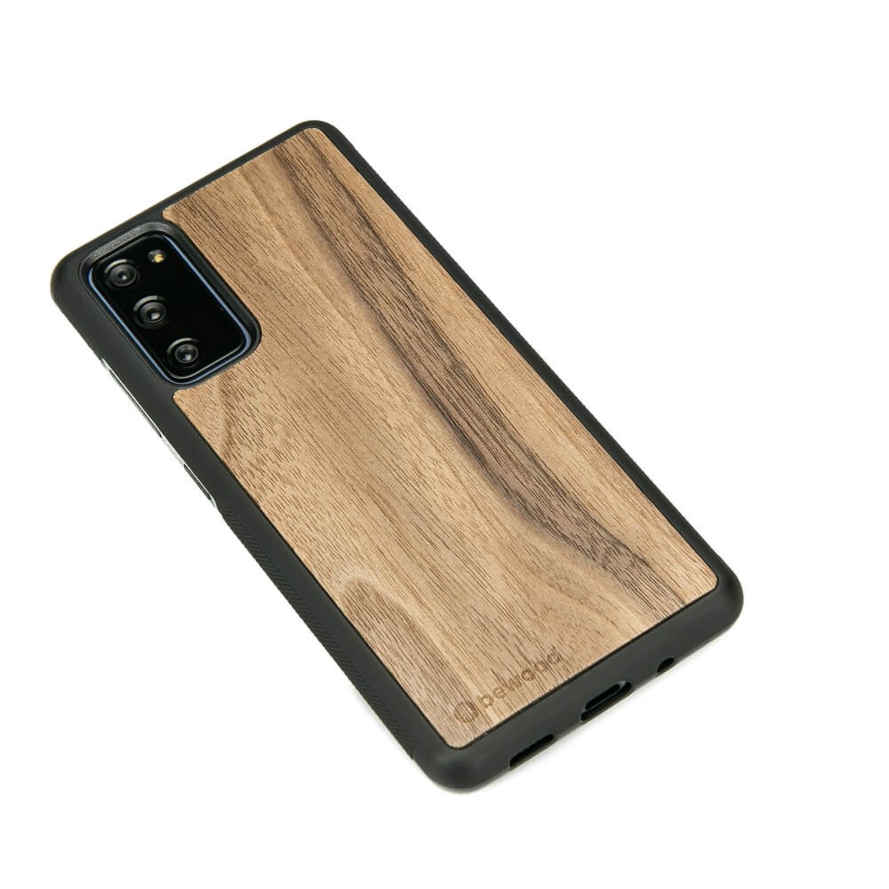 Drewniane Etui na Samsung Galaxy S20 FE ORZECH AMERYKAŃSKI (2)