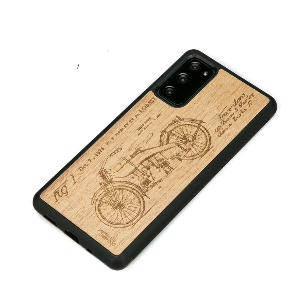 Drewniane Etui na Samsung Galaxy S20 FE HARLEY PATENT ANIEGRE (2)