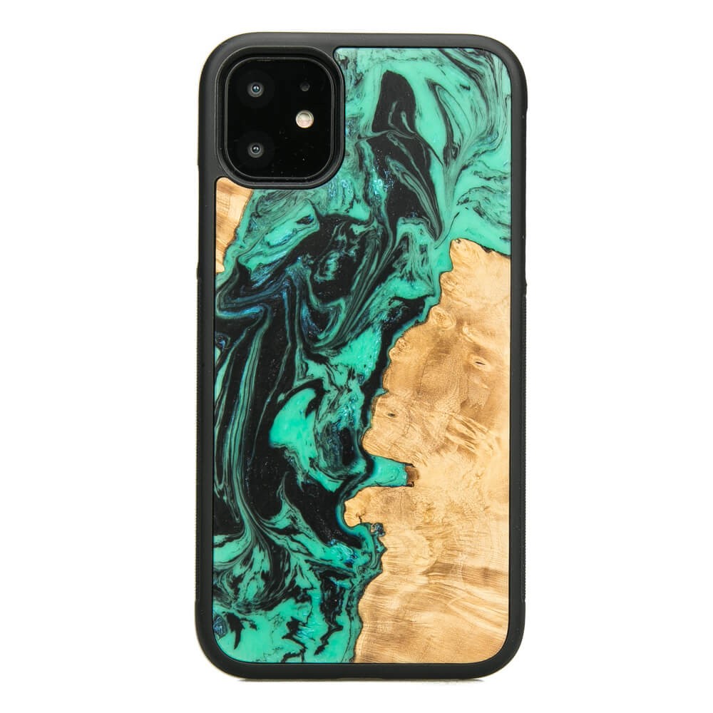 Etui Bewood Unique - Turquoise (3)