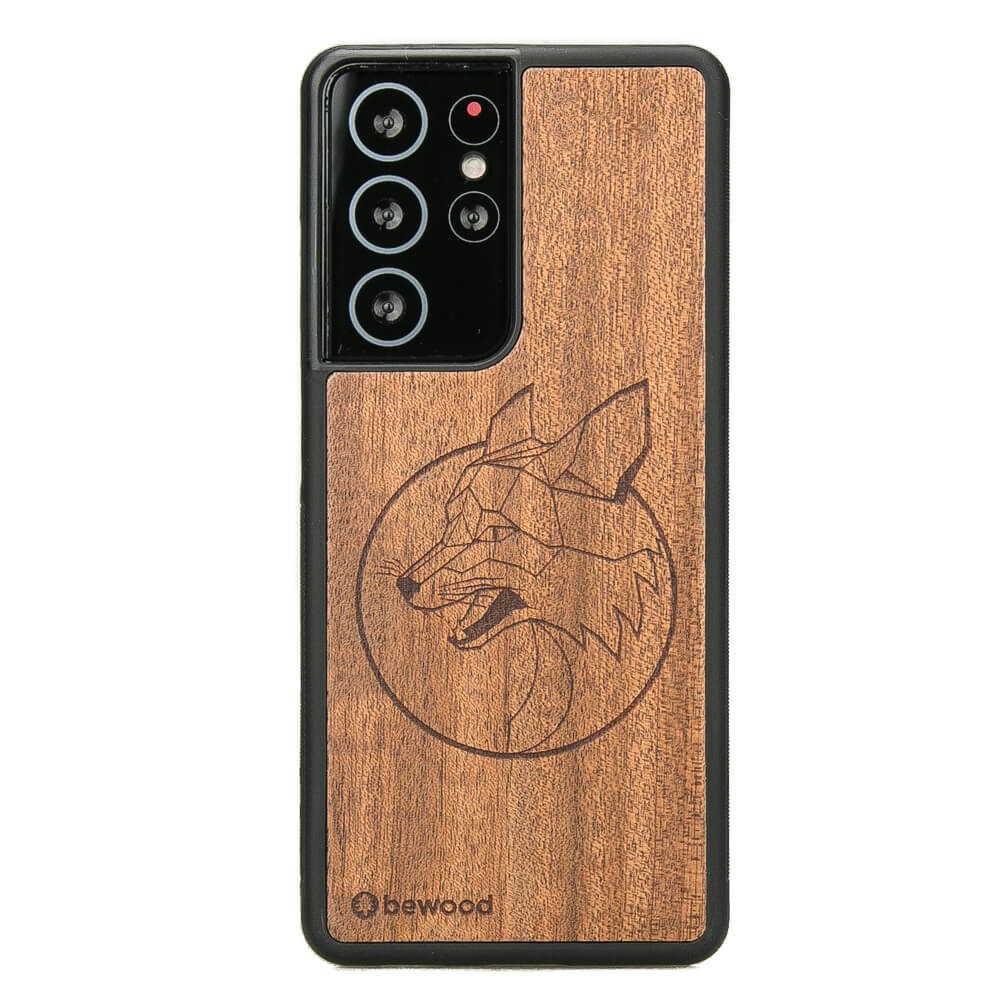 Drewniane Etui na Samsung Galaxy S21 Ultra LIS MERBAU (1)