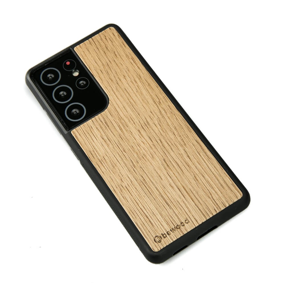 Drewniane Etui na Samsung Galaxy S21 Ultra DĄB (2)