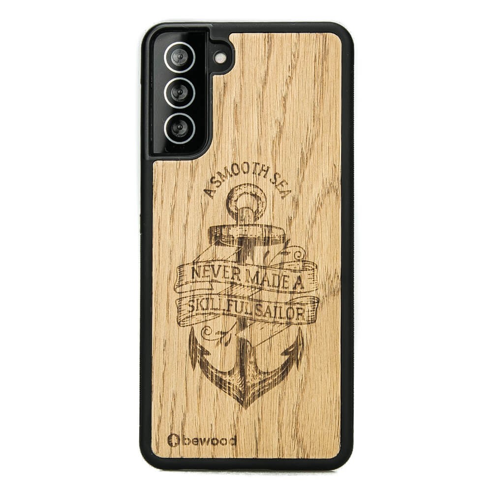 Drewniane Etui na Samsung Galaxy S21 Plus KOTWICA DĄB (1)