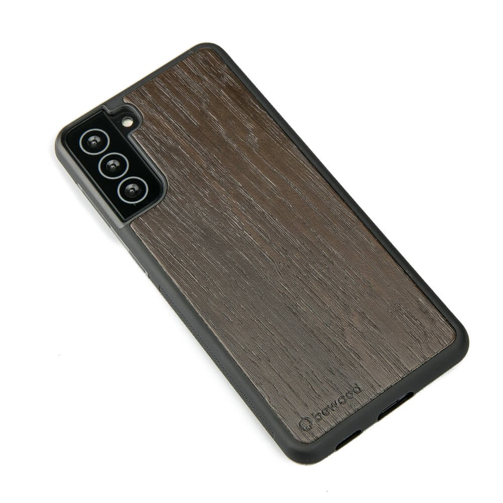 Samsung Galaxy S21 Smoked Oak Wood Case (2)