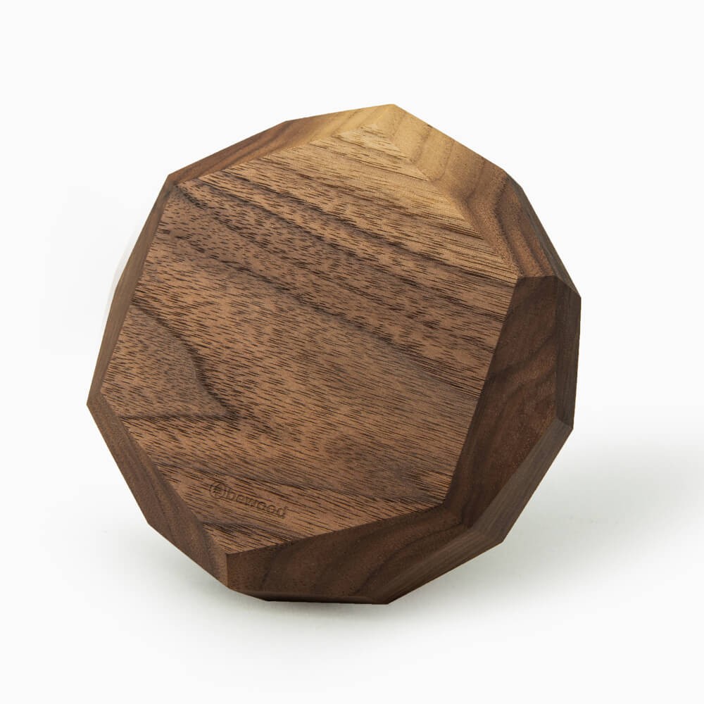 Ładowarka indukcyjna Bewood Geometryczna QI 15W Orzech (3)