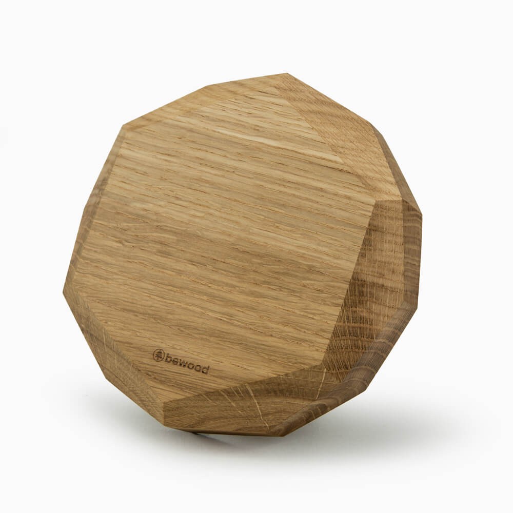 Ładowarka indukcyjna Bewood Geometryczna QI 15W Dąb (3)