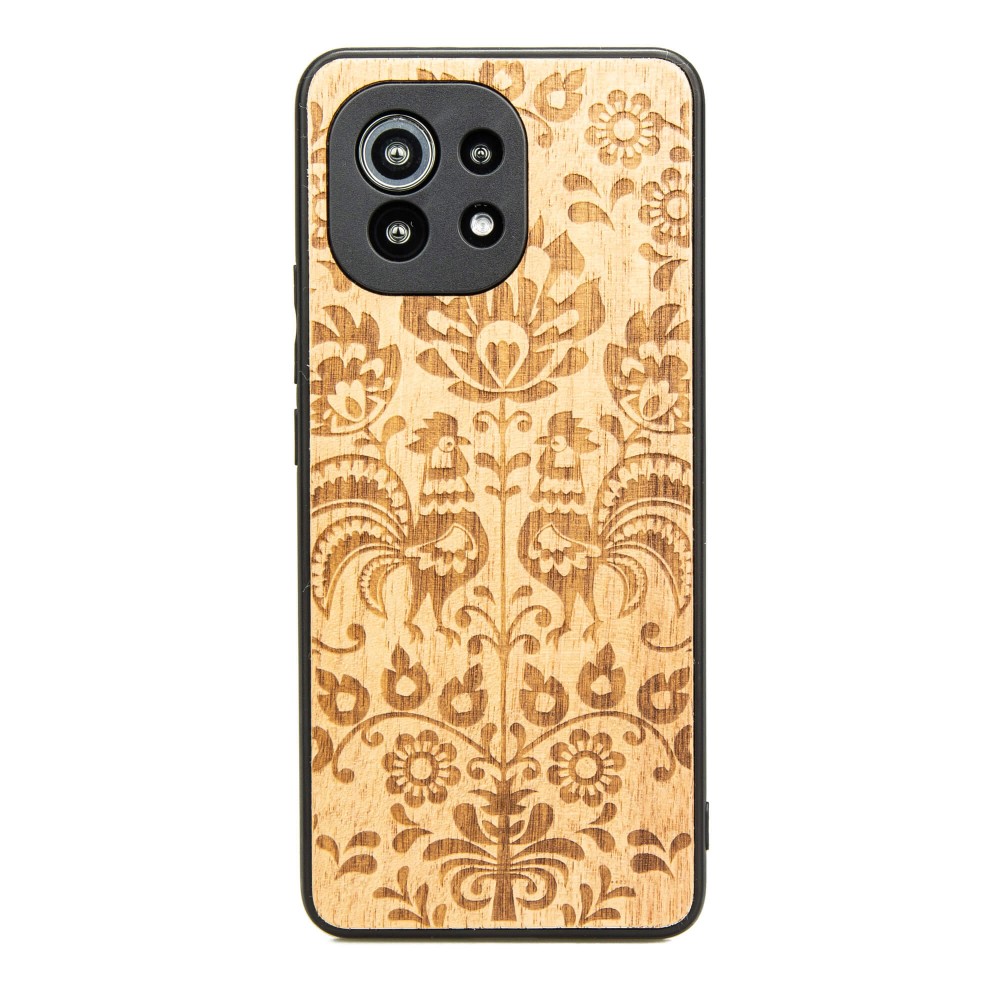 Drewniane Etui Xiaomi Mi 11 POLSKI FOLK ANIEGRE (1)