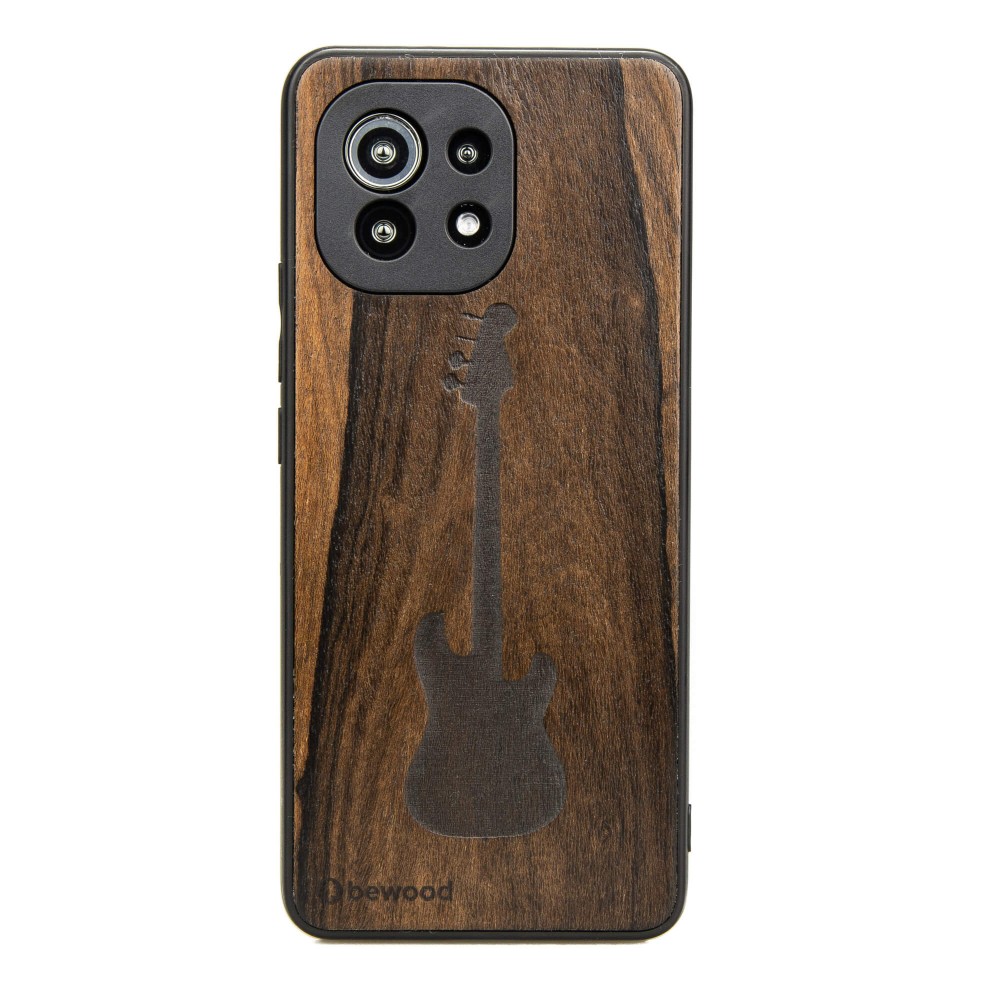 Drewniane Etui Xiaomi Mi 11 GITARA ZIRICOTE (1)