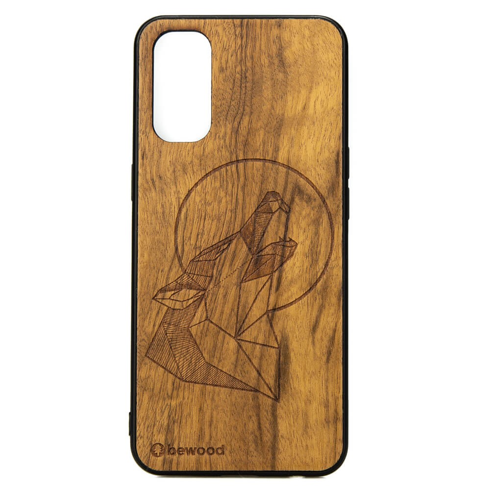 Drewniane Etui OPPO Reno 4 WILK IMBUIA (1)