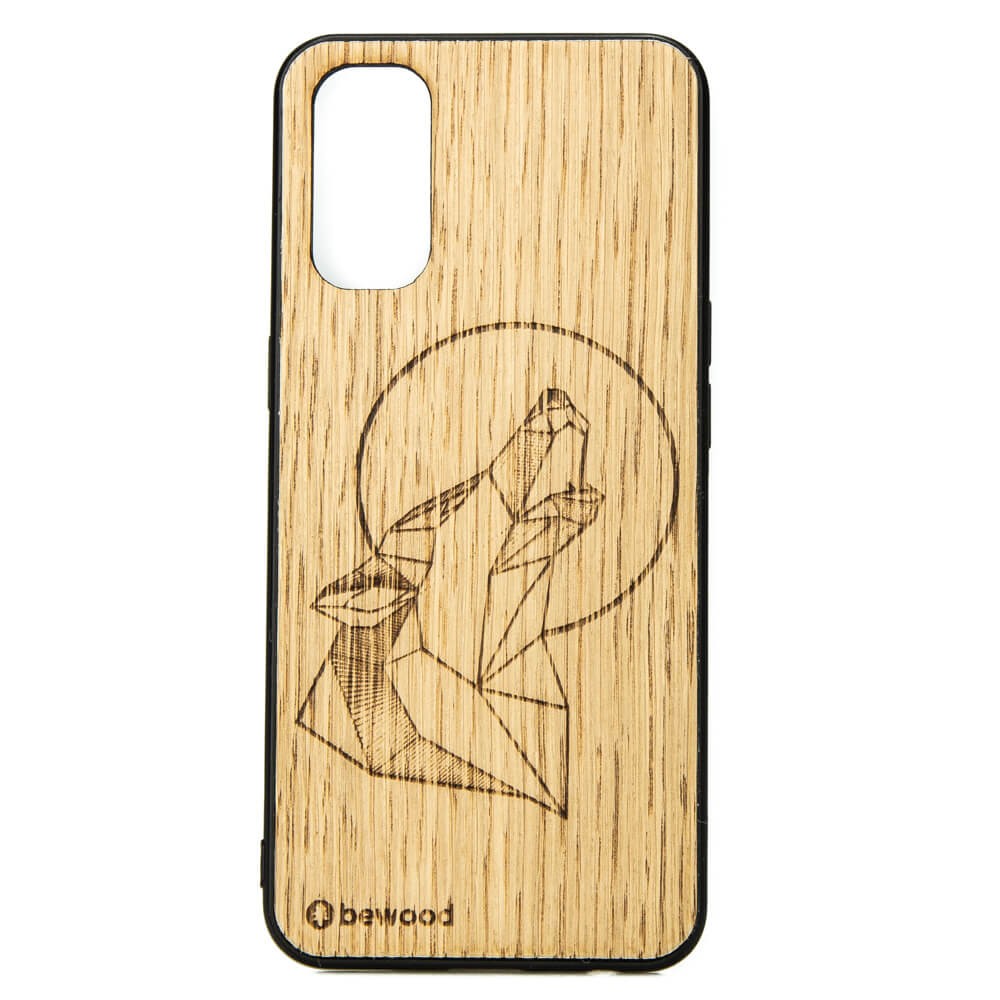 Drewniane Etui OPPO Reno 4 WILK DĄB (1)