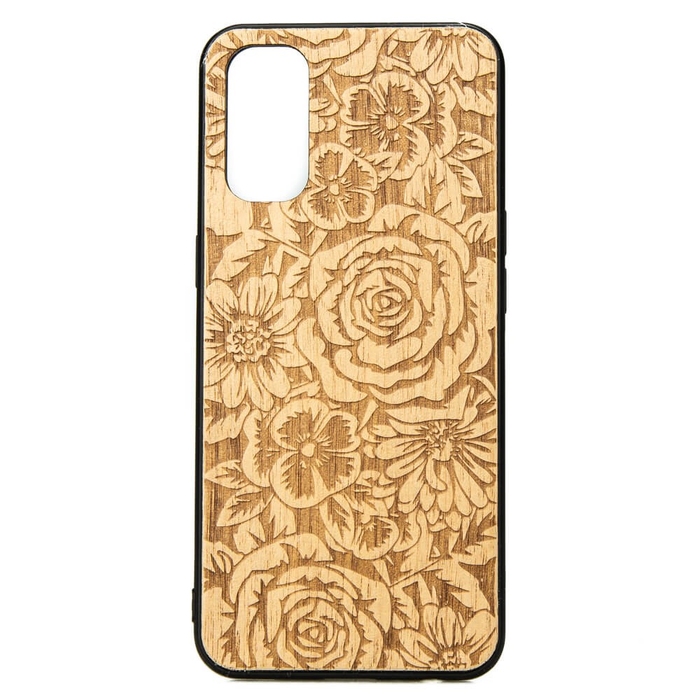 Drewniane Etui OPPO Reno 4 RÓŻE ANIEGRE (1)