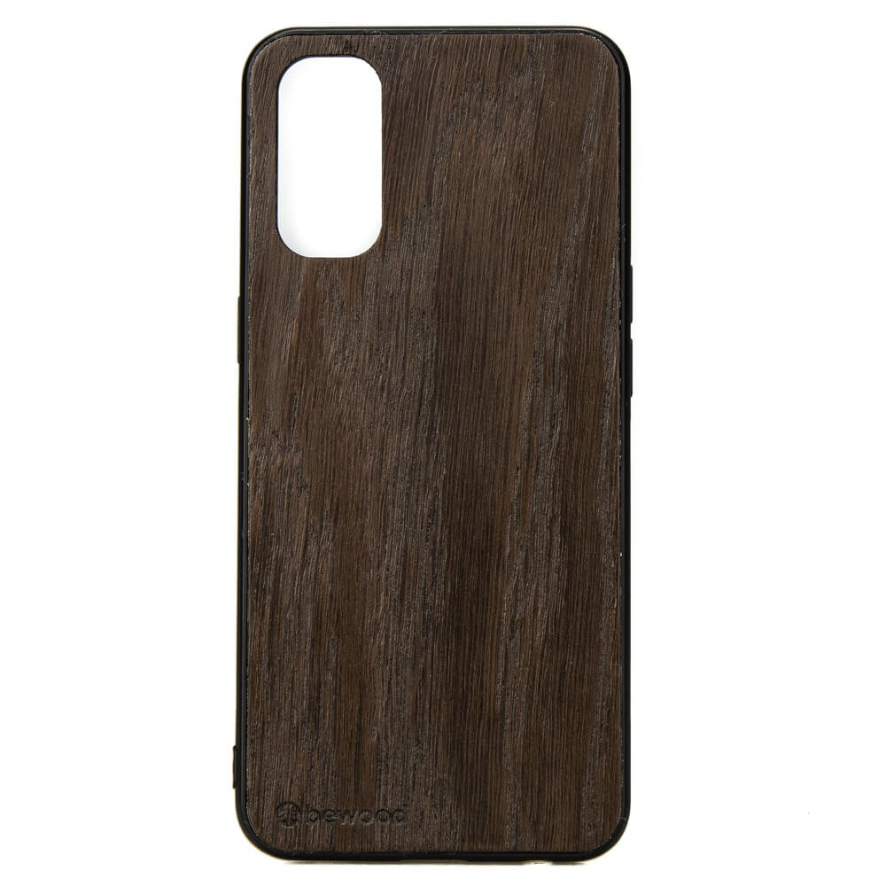 Drewniane Etui OPPO Reno 4 DĄB WĘDZONY (1)
