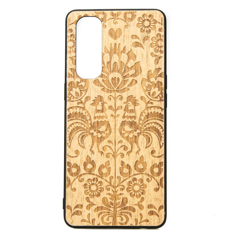 Drewniane Etui OPPO Reno 4 Pro 5G POLSKI FOLK ANIEGRE (1)