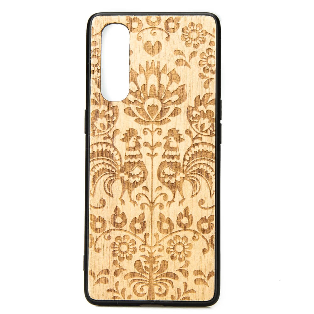 Drewniane Etui OPPO Reno 3 Pro POLSKI FOLK ANIEGRE (1)