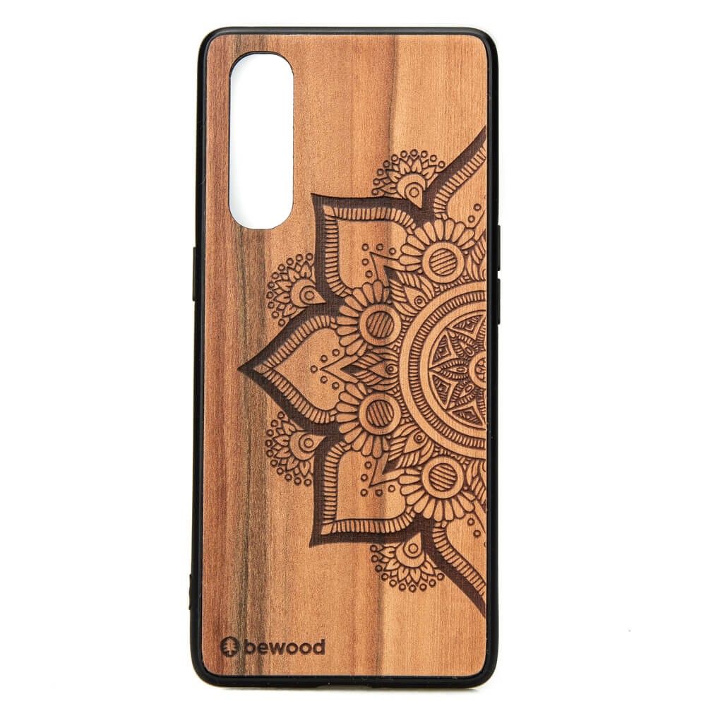 Drewniane Etui OPPO Reno 3 Pro MANDALA JABŁOŃ (1)
