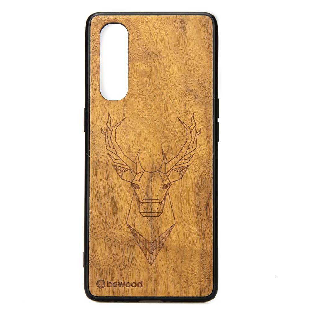 Drewniane Etui OPPO Reno 3 Pro JELEŃ IMBUIA (1)