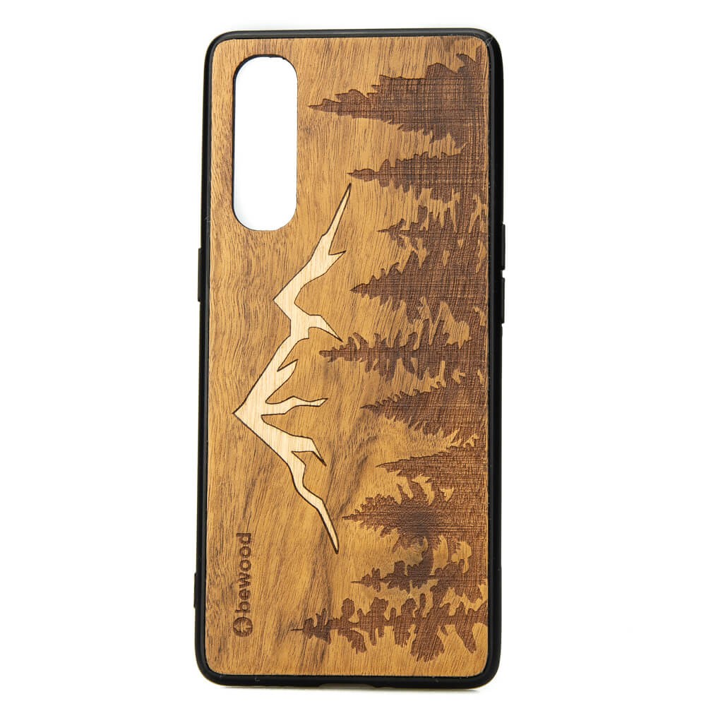 Drewniane Etui OPPO Reno 3 Pro GÓRY IMBUIA (1)