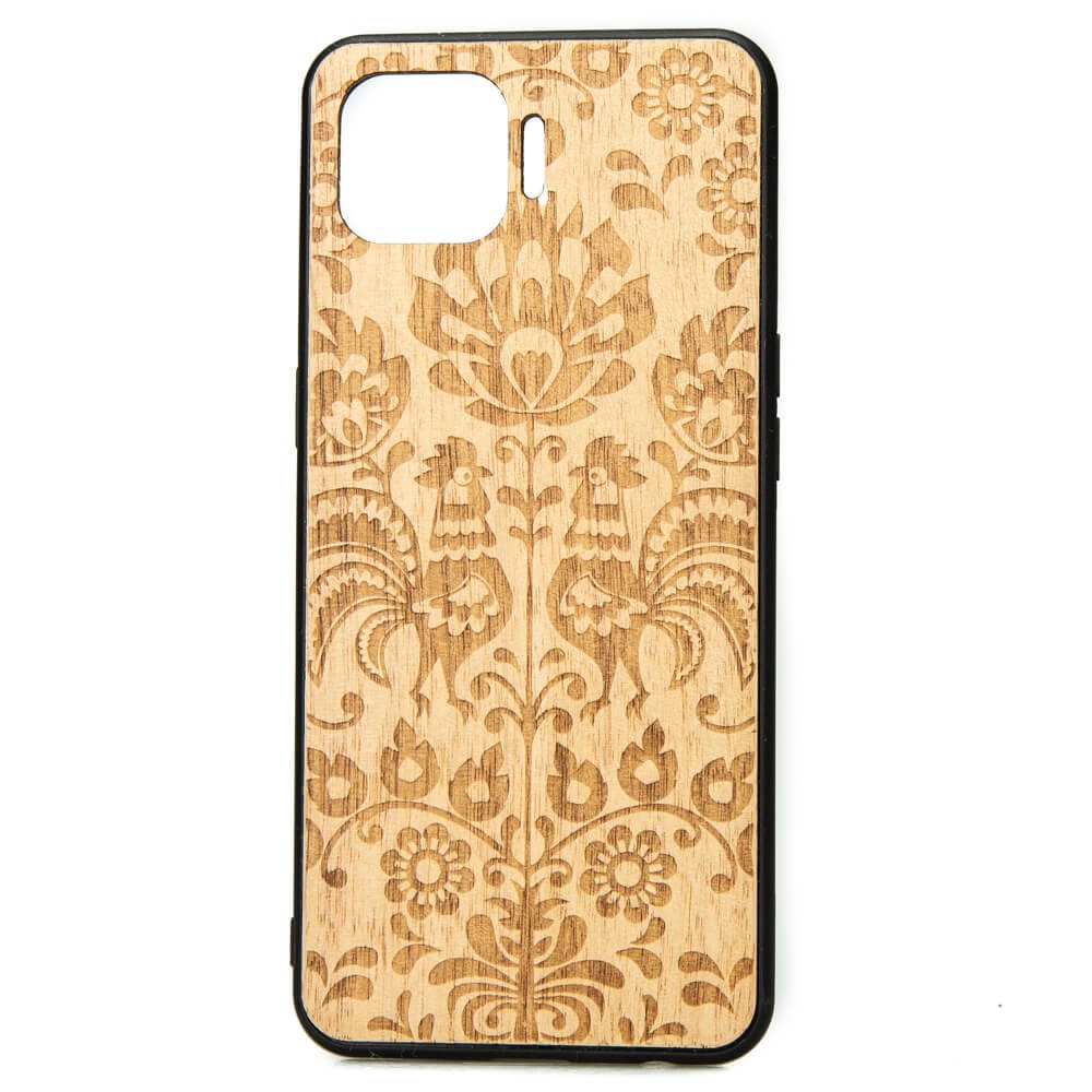 Drewniane Etui OPPO Reno 4 Lite POLSKI FOLK ANIEGRE (1)
