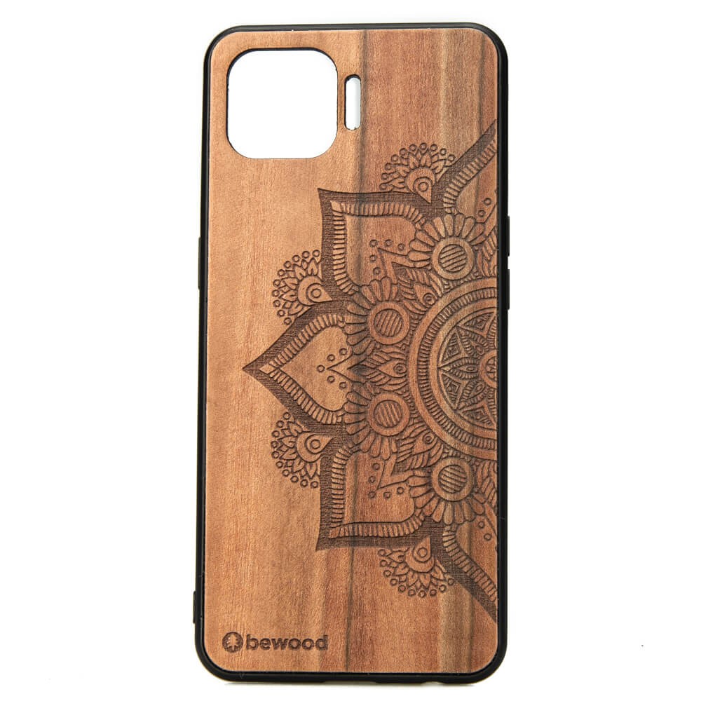 Drewniane Etui OPPO Reno 4 Lite MANDALA JABŁOŃ (1)