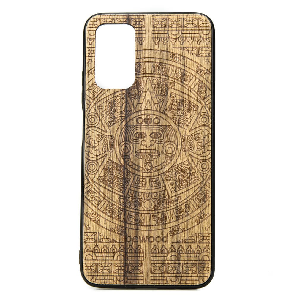Drewniane Etui Xiaomi POCO M3 KALENDARZ AZTECKI LIMBA (1)