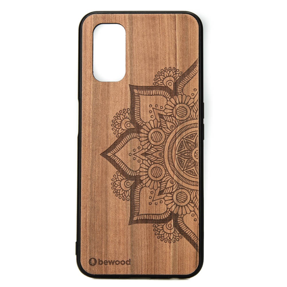 Drewniane Etui Realme 7 5G MANDALA JABŁOŃ (1)