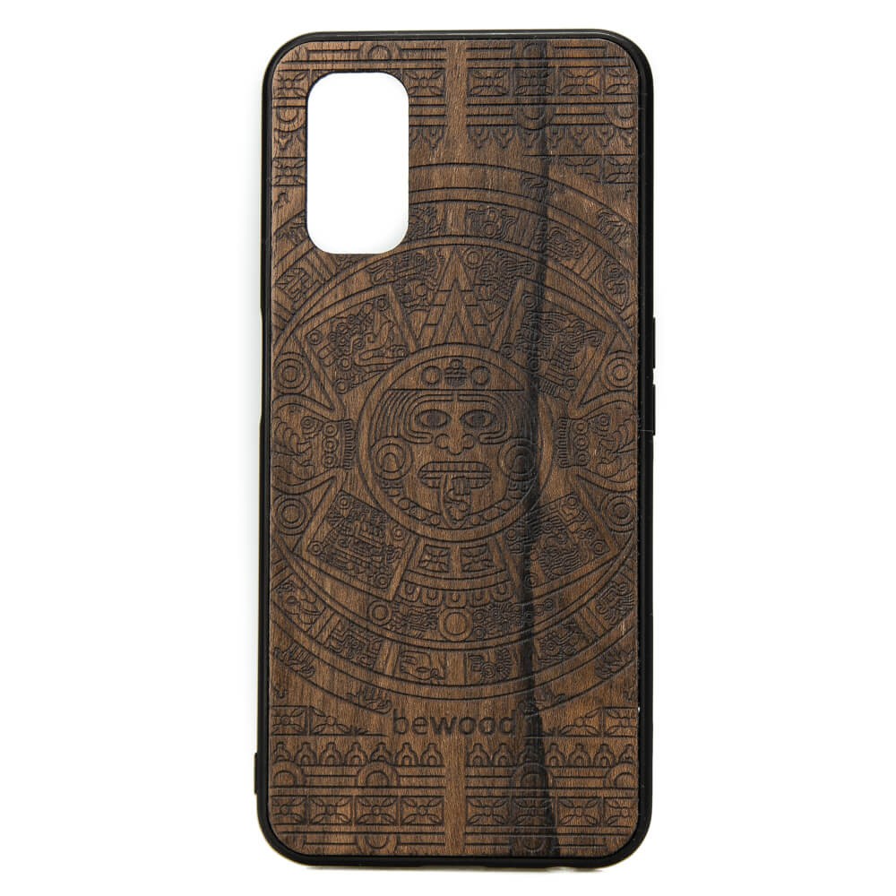 Drewniane Etui Realme 7 5G KALENDARZ AZTECKI ZIRICOTE (1)