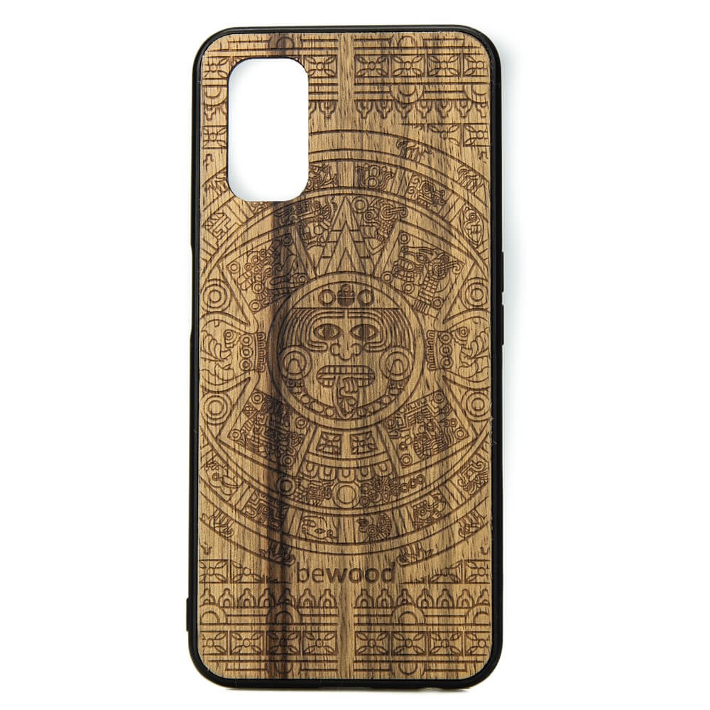Drewniane Etui Realme 7 5G KALENDARZ AZTECKI LIMBA (1)