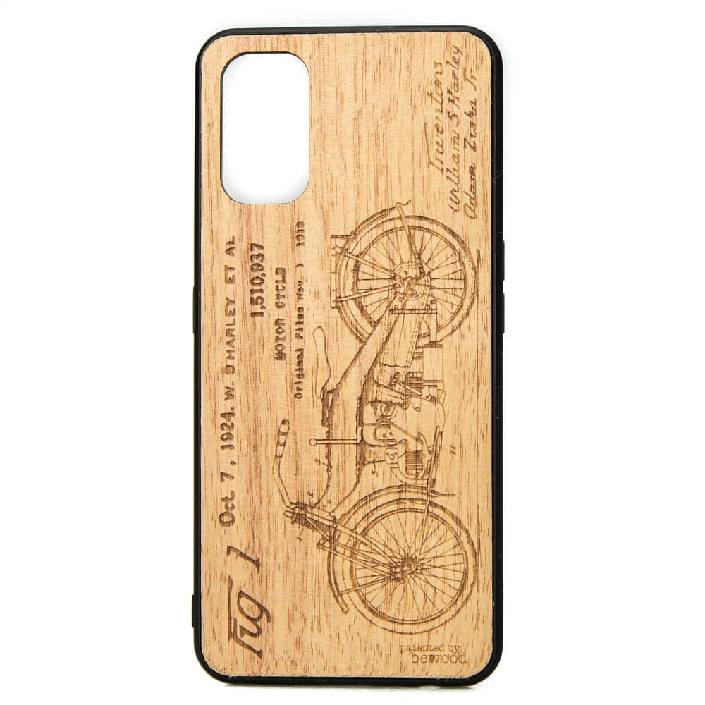 Drewniane Etui Realme 7 Pro HARLEY PATENT ANIEGRE (1)