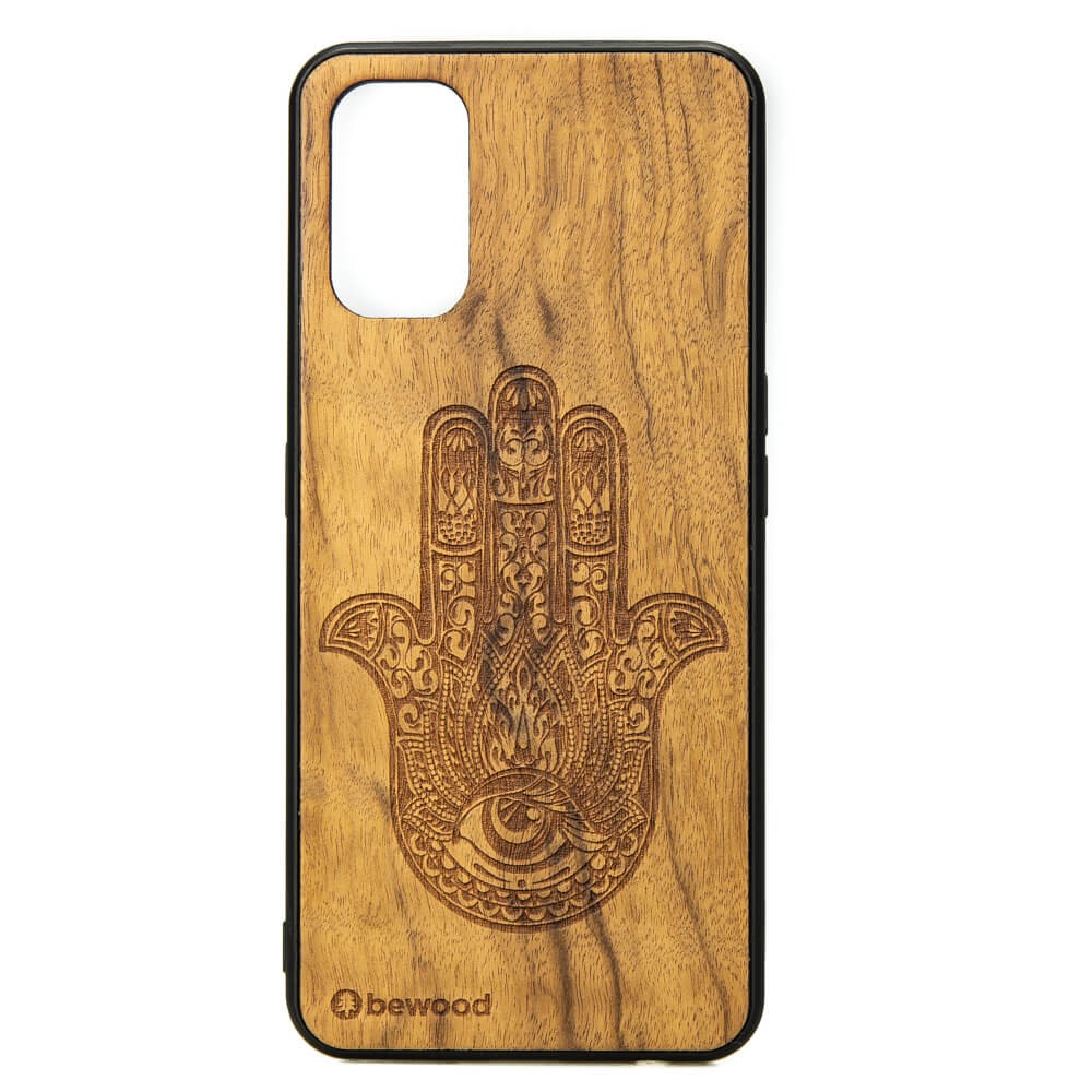 Drewniane Etui Realme 7 Pro HAMSA IMBUIA (1)