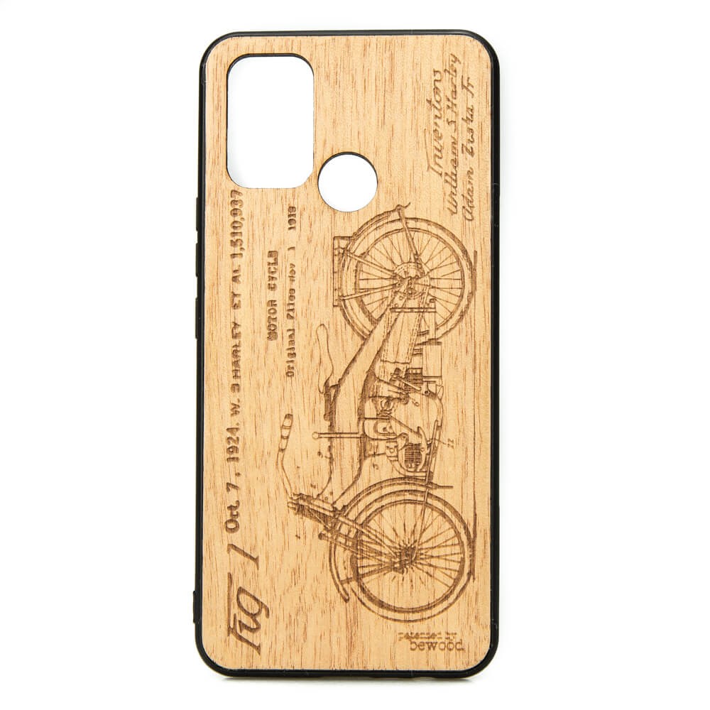 Drewniane Etui Realme 7i HARLEY PATENT ANIEGRE (1)