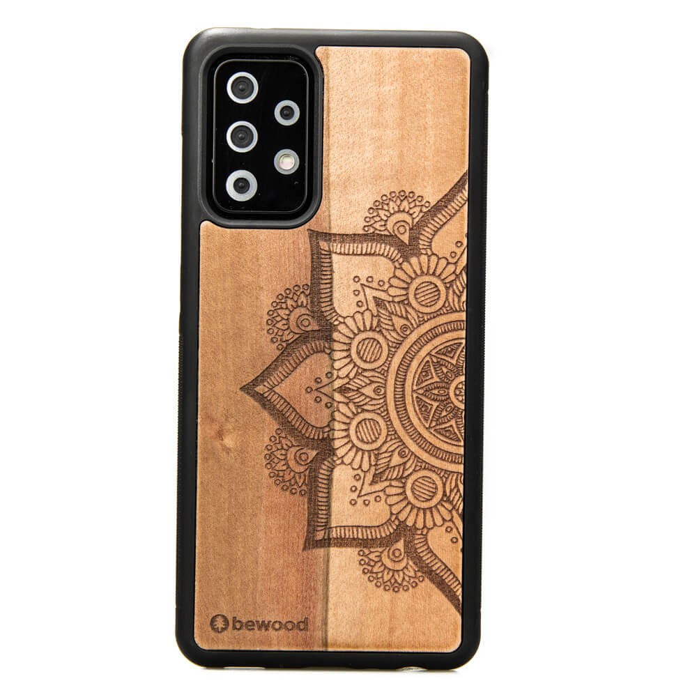Drewniane Etui na Samsung Galaxy A52/A52s 5G MANDALA JABŁOŃ (1)