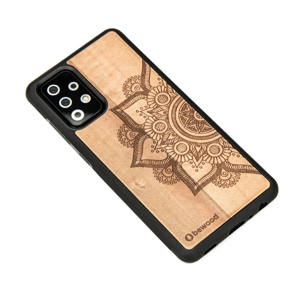 Drewniane Etui na Samsung Galaxy A52/A52s 5G MANDALA JABŁOŃ (2)