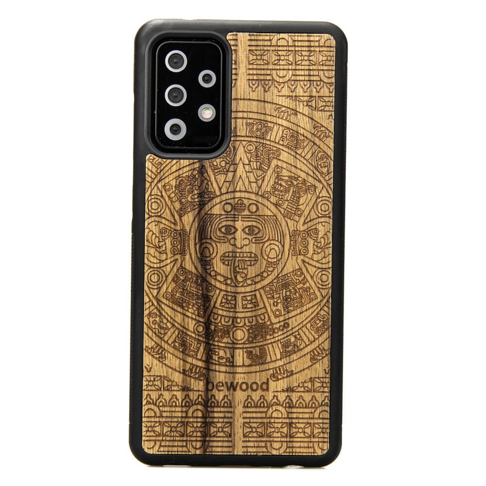 Drewniane Etui na Samsung Galaxy A72 5G KALENDARZ AZTECKI LIMBA (1)