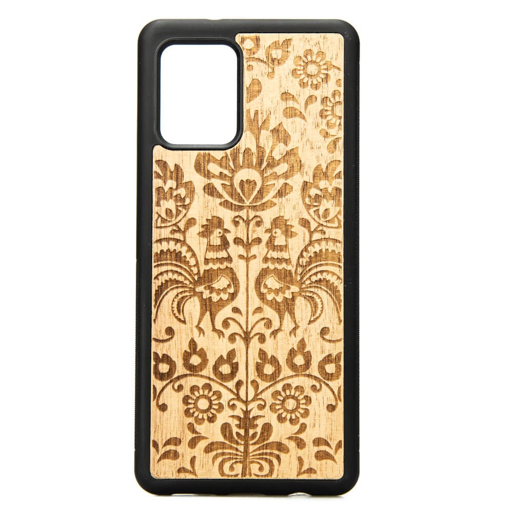 Drewniane Etui na Samsung Galaxy A42 5G POLSKI FOLK ANIEGRE (1)