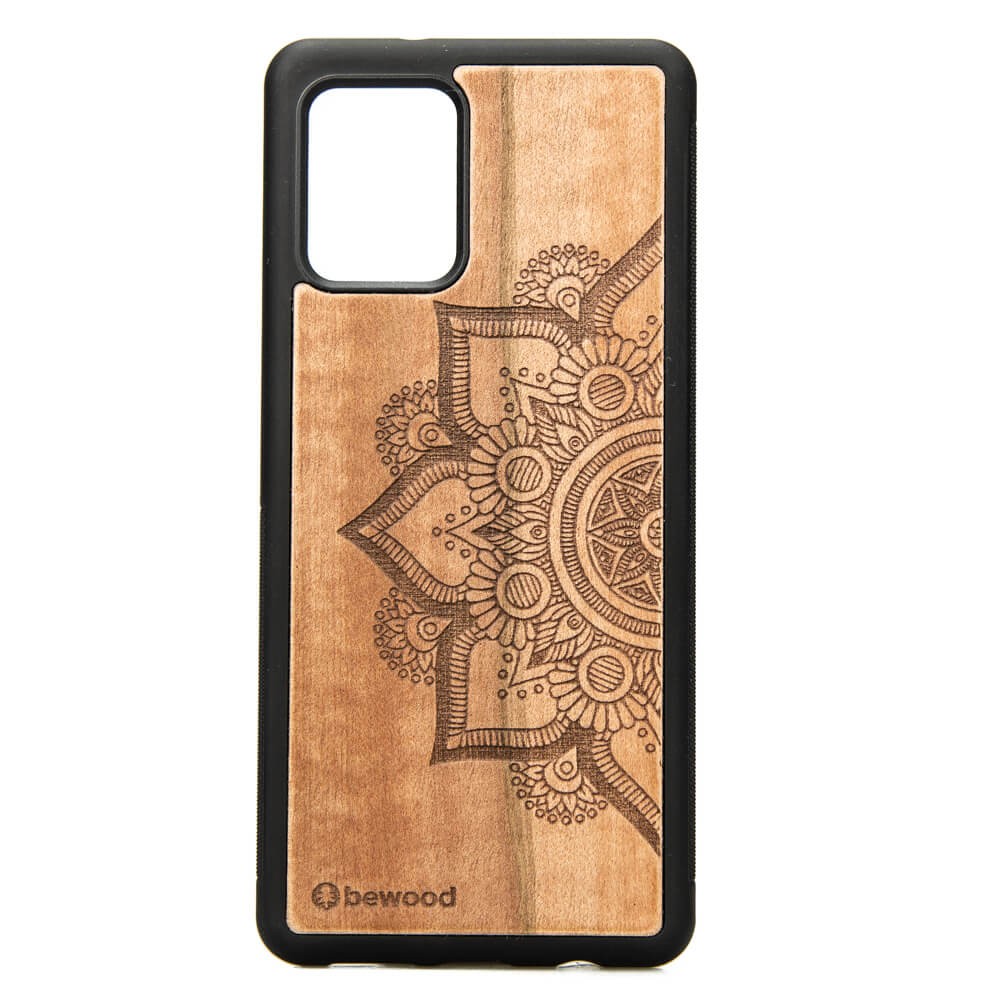 Drewniane Etui na Samsung Galaxy A42 5G MANDALA JABŁOŃ (1)