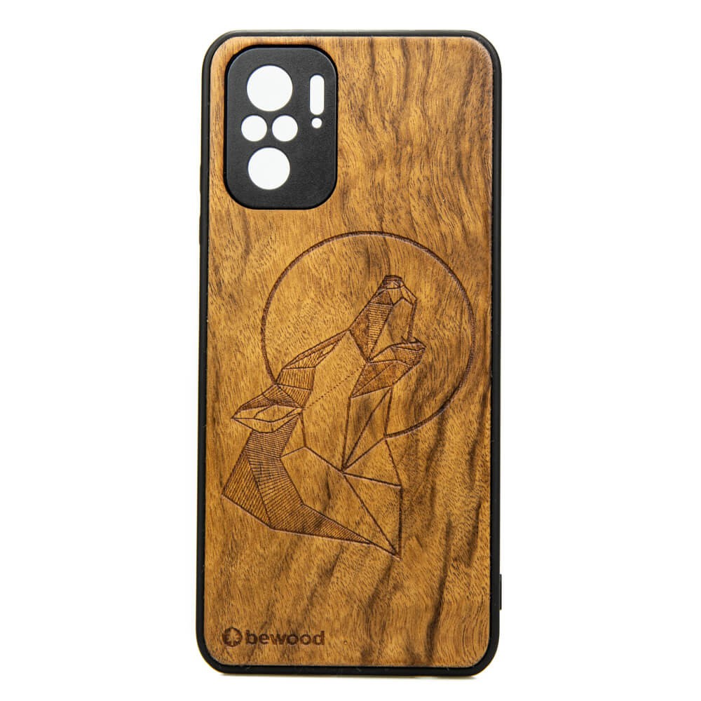 Drewniane Etui Xiaomi Redmi Note 10 WILK IMBUIA (1)