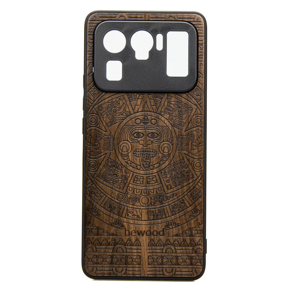 Drewniane Etui Xiaomi Mi 11 Ultra KALENDARZ AZTECKI ZIRICOTE (1)