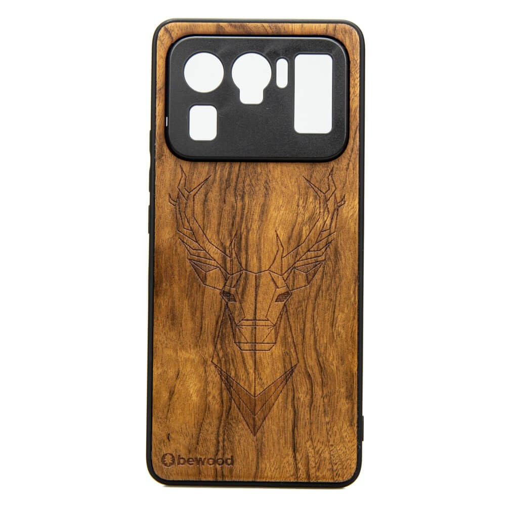 Drewniane Etui Xiaomi Mi 11 Ultra JELEŃ IMBUIA (1)