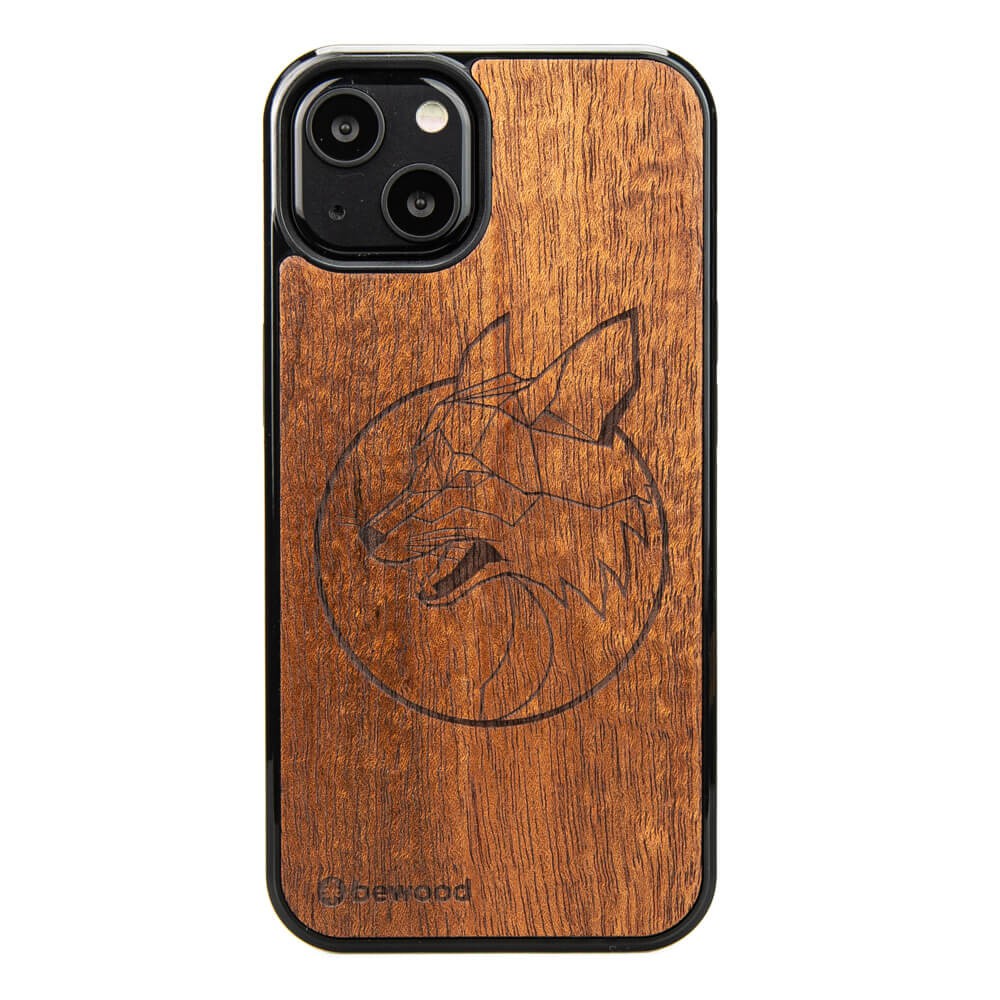 Drewniane Etui na iPhone 13 LIS MERBAU (1)