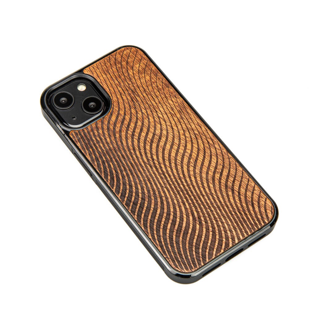 Drewniane Etui na iPhone 13 FALE MERBAU (2)