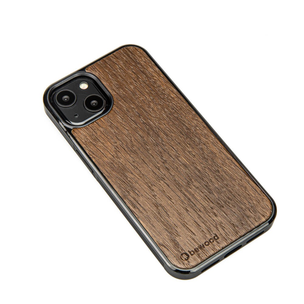 Drewniane Etui na iPhone 13 DĄB WĘDZONY (2)