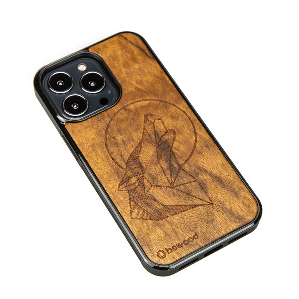 Drewniane Etui na iPhone 13 Pro WILK IMBUIA (2)