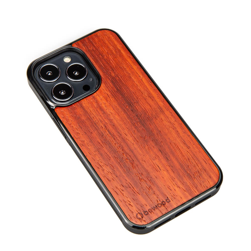 Drewniane Etui na iPhone 13 Pro PADOUK (2)