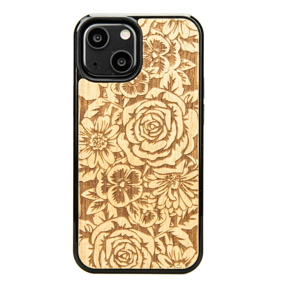 Drewniane Etui na iPhone 13 Mini RÓŻE ANIEGRE (1)