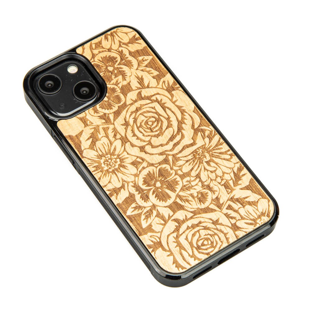 Drewniane Etui na iPhone 13 Mini RÓŻE ANIEGRE (2)