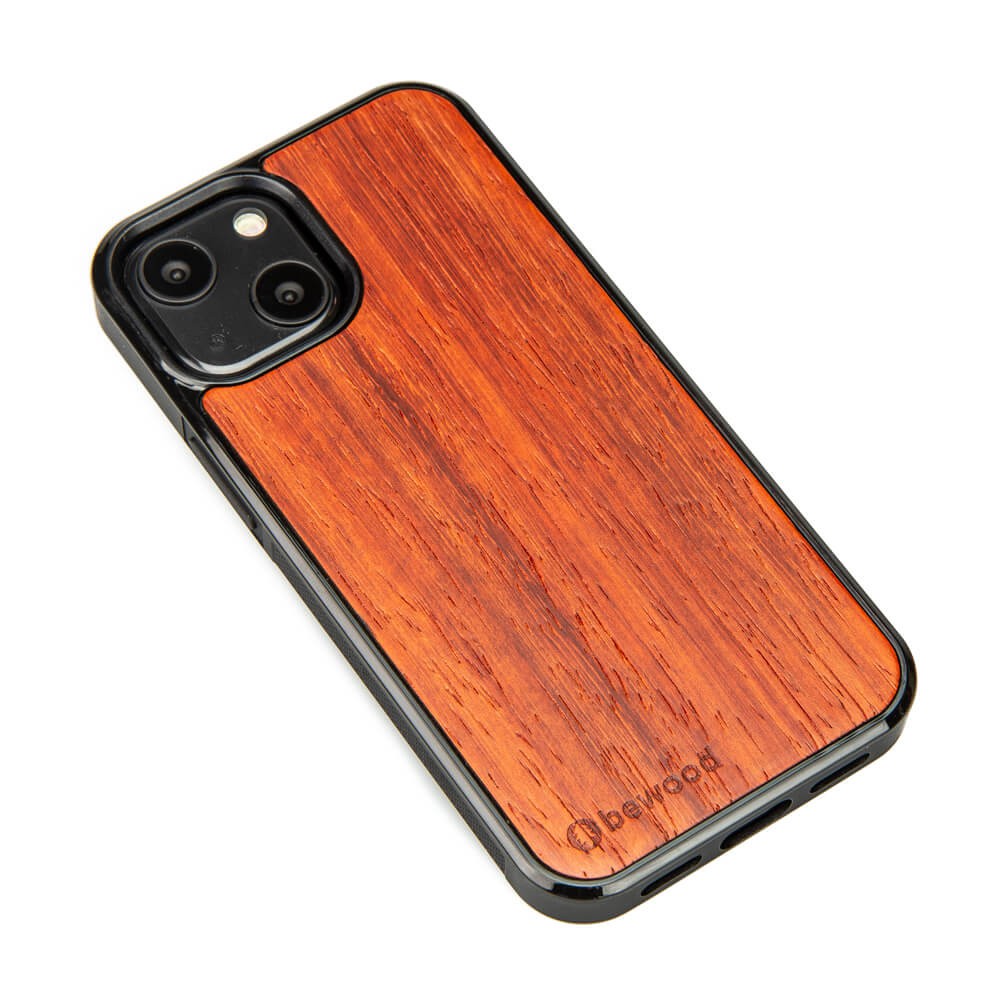 Drewniane Etui na iPhone 13 Mini PADOUK (2)